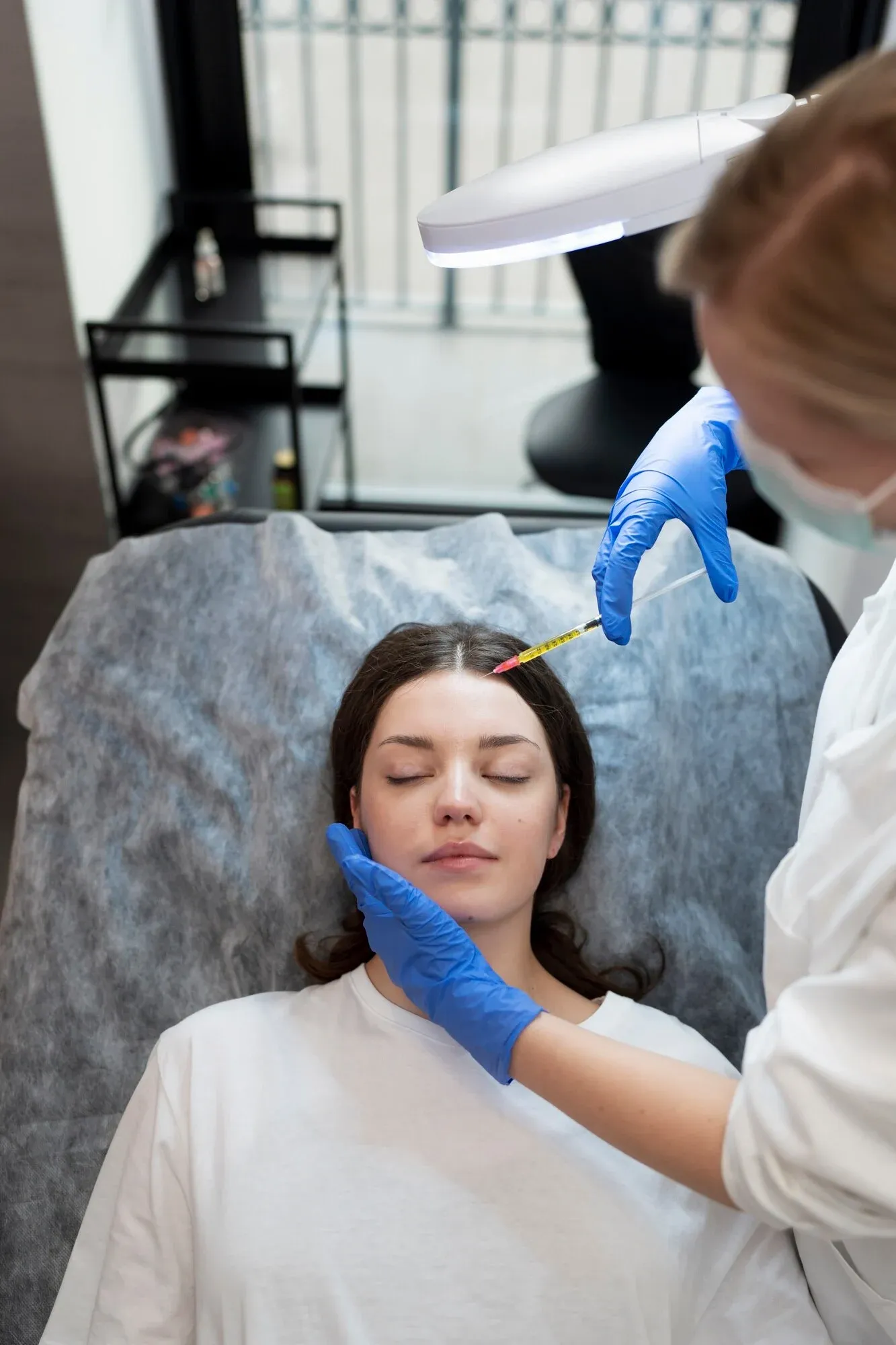 Patient consultation with Dr. Jarrett