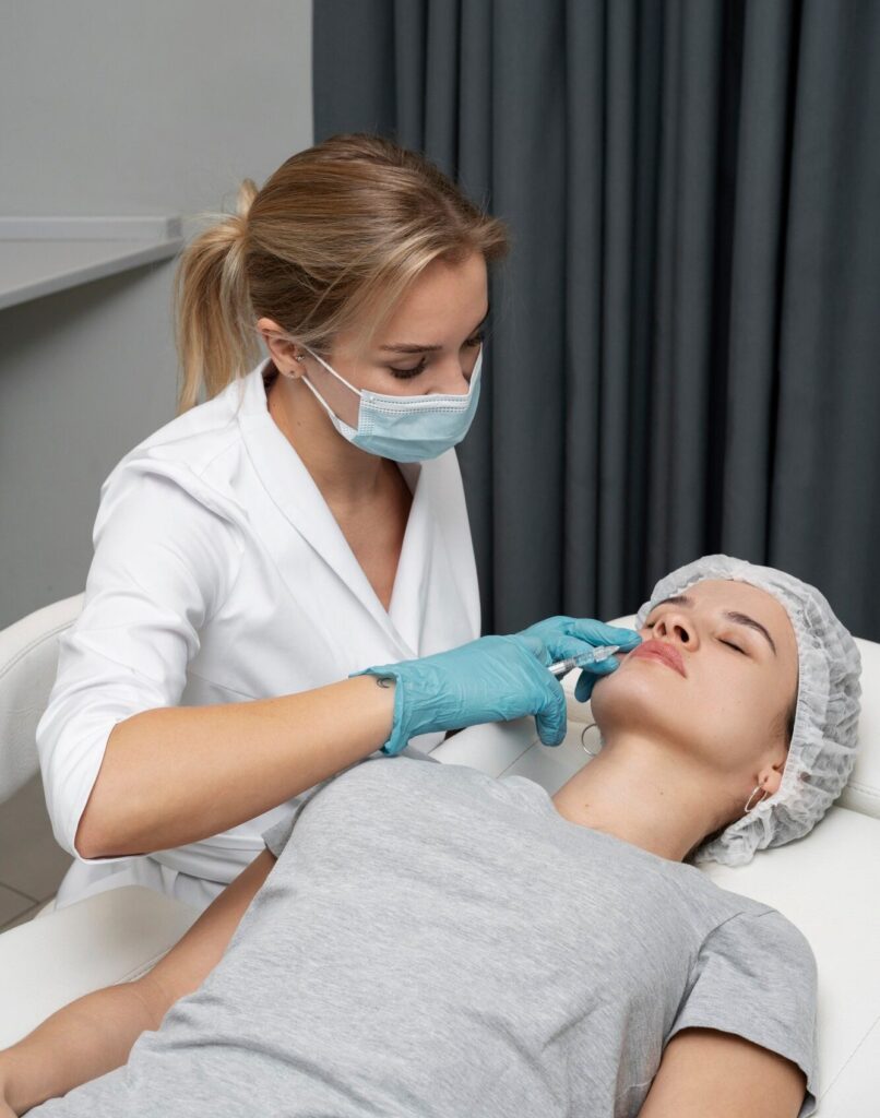 Dermal filler injection consultation with Dr. Tiffany Jarrett in Boynton Beach